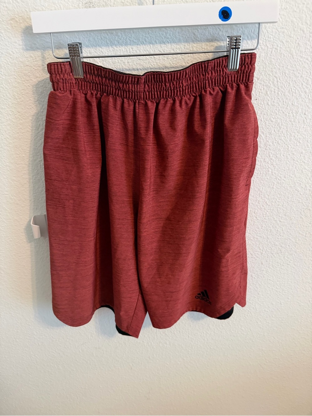adidas Men’s Maroon Athletic Shorts